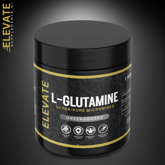 ULTRA-PURE MICRONISED L-GLUTAMINE (100 SERVINGS)